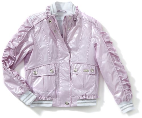 Geox M&auml;dchen Jacke Regular Fit K2220KT1191, Gr. 128 (8Y), Rosa (orchid F8150) Preisvergleich