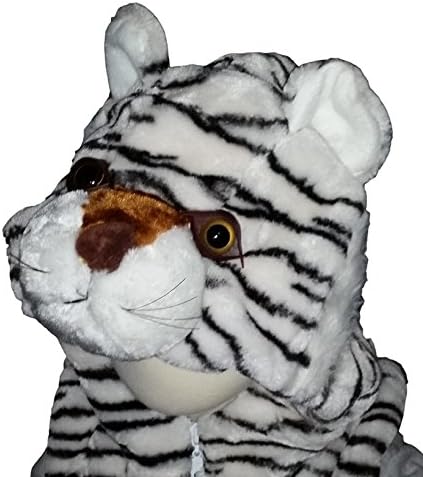 Fashion Vest with Animal Hoodie for Kids - Halloween Dress Up Costume - Boy and Girl Pretend Play