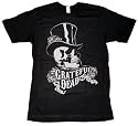 TS447 Grateful Dead Top Hat Skeleton T-Shirt
