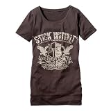 【IMAGE】ヴィンテージ風プリントＴシャツ グレイッシュブラウン 1221316
