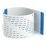 uxcell FFCケーブル　フレキシブルフラットケーブル　コネクトワイヤー　FPC　80ターミナル　２個入り