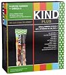 KIND PLUS, Almond Cashew + Omega-3, Nutritional Boost, Gluten Free Bars (Pack of 12)
