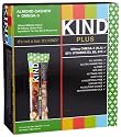 KIND PLUS, Almond Cashew + Omega-3, Nutritional Boost, Gluten Free Bars (Pack of 12)