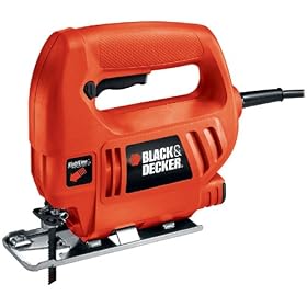 Black & Decker JS300K Variable Speed Jigsaw Kit with Quick Clamp