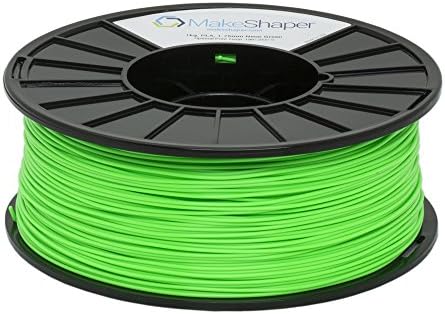 MakeShaper PLA, 3.00 mm, 1 kg, Neon Green Filament