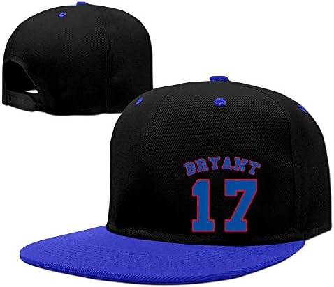 Hotboy19 Chicago #17 Baseball Kris Player Sunbonnet Brim Hat Snapback Flat Bill Hat RoyalBlue