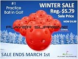 Player Supreme Practice Balls w/ Holes (Wiffle Style / Orange / 12 Pack) *WINTER SALE SPECIAL!*