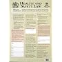 Health and Safety Law Poster (Hse Law Poster)