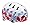 White/Red Flowers