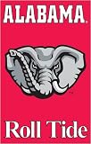 Alabama Crimson Tide Applique Embroidered Banner Flag 44x28 NCAA College Athletics Fan Shop Sports Team Merchandise