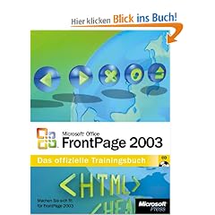 Microsoft Office FrontPage 2003. Das offizielle Trainingsbuch