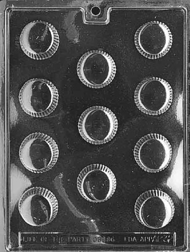 MEDIUM PEANUT BUTTER CUP All Occasions Candy Mold Chocolate