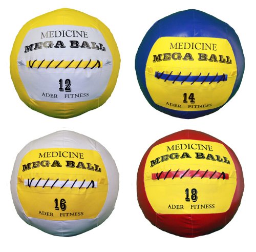 Soft Mega Medicine Ball Set- 12, 14, 16, 18 LB