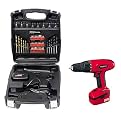 Durabuilt 9.6V Rechargeable Drill Kit