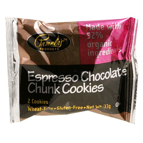 Pamela's Products Organic Espresso Chocolate Chunk Cookie (Pack of 12)