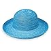 Wallaroo Hat Company Womenâ€™s Victoria Sun Hat â€“ Mixed Aqua â€“ Ultra-Lightweight, Packable, Modern Style, Designed in Australia.