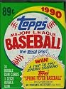 1990 Topps Baseball Card Jumbo Pack (43 cards per pack) Possible Sammy Sosa Rookie Card
