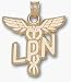 LPN Caduceus Pendant - 14KT Gold Jewelry