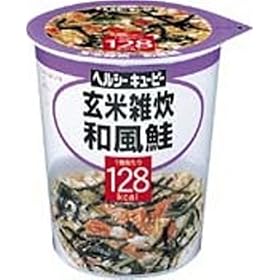 【クリックで詳細表示】ヘルシーキユーピー 玄米雑炊 和風鮭 1食×6個