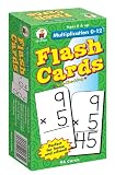 Multiplication 0-12 Flash Cards, Ages 8 and Up