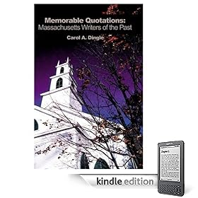 Memorable Quotations: Massachusetts Writers of the Past