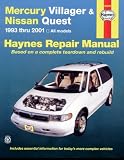 Mercury Villager and Nissan Quest, 1993-2001 (Haynes Manuals)