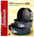 Sunbeam 3-Piece Nonstick Springform Pan Set