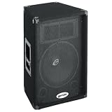 Gemini GT1202 2-Way Trapeziod Speaker Cabinet (120 Watts, 1x12 in.)