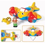 WOW Toys Wow - Johnny Jungle Plane Friction Powered Plane with Cargo Hold