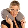 newgen medicals Aufblasbares Nackenh�rnchen mit Fleece-Bezug
