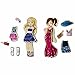 T.S. Shure Fashion-A-Belles Glamour Wooden Magnetic Dress-Up Dolls