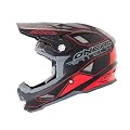 O'neal Airtech AT-1 DH Fahrrad Helm schwarz/rot Oneal