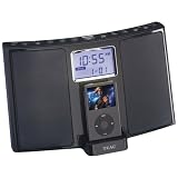 New-TEAC SR-LX5IB VERTICAL HI-FI AM/FM TABLE RADIO WITH IPOD(R) DOCK (BLACK) - TEASRLX5IB