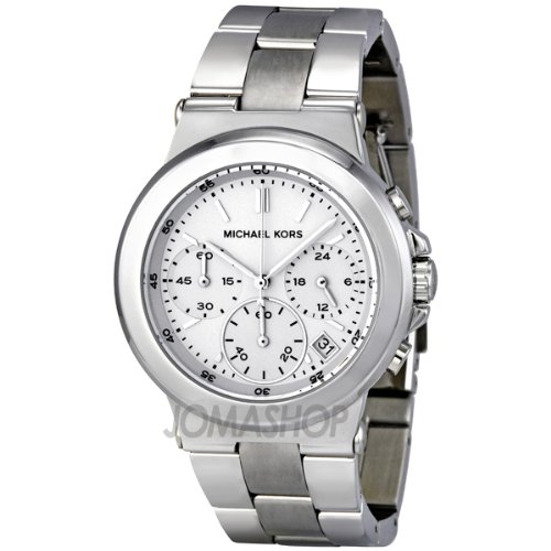 Michael Kors Watches Michael Kors Ladies Silver Chronograph (Silver)