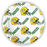Green Bay Packers Disposable Plastic Plates (12 Pack)