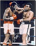 Larry Holmes Autographed Holmes vs. Ali 8 x 10 Color Photograph (Unframed)