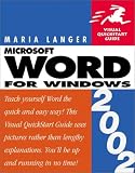 Word 2002 for Windows (Visual QuickStart Guide)