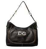 Dolce & Gabbana Black Pebbled Leather Shoulder Bag BB1687-A1588-80999