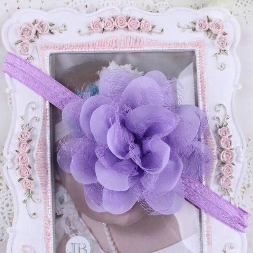Mookira® 11 Pieces Baby's Headbands Girl's Chiffon Head Band Newborn Hair Flower