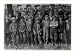 Historic Print (S): Closing hour, Saturday noon, at Dallas Mill. Every child in photo...