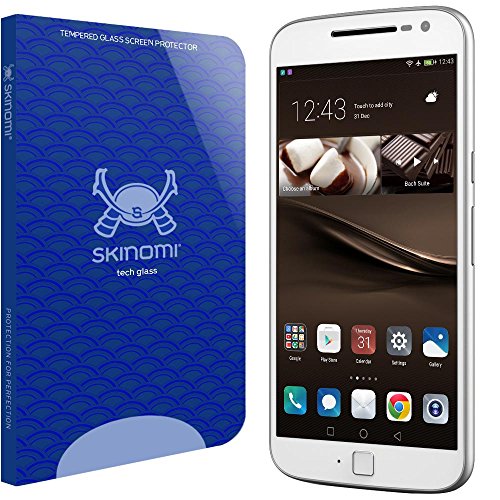 Moto G4 Plus Screen Protector, Skinomi® Tech Glass Screen Protector for Moto G4 Plus Clear HD and 9H Hardness Ballistic Tempered Glass Shield with Lifetime Warranty