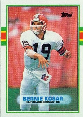 1989 Topps #141 Bernie Kosar - Cleveland Browns (Football Cards)