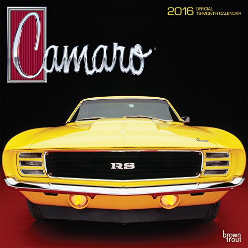 Camaro 2016 Wall Calendar