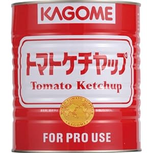 【クリックで詳細表示】カゴメ・トマトケチャップ・1号缶 3300g ×1個