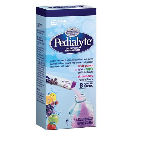 Pedialyte Oral Electrolyte Maintenance Powder Variety Pack 8 Packets