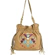 Cinched Shoulder Bag by Lou-ella, Big Sky Collection in Butterscotch