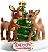 Carlton Cards Heirloom Lighted & Musical Rudolph Reindeer Christmas Ornament