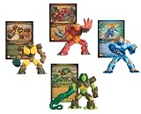 Giochi Preziosi - 7308 - Gormiti - Figurine de collection - Blister de 4 Figurines + 4 Cartes - Assortiment
