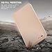 iPhone6 Plus Case ,FLOVEME [All-Round Series] 360 Degree 2 in 1 Full Cover Protection Case with Tempered Glass Screen Protector for Apple iPhone6 Plus 5.5 inch - Gold