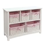 Kid's Bookshelf in Soft White Finish